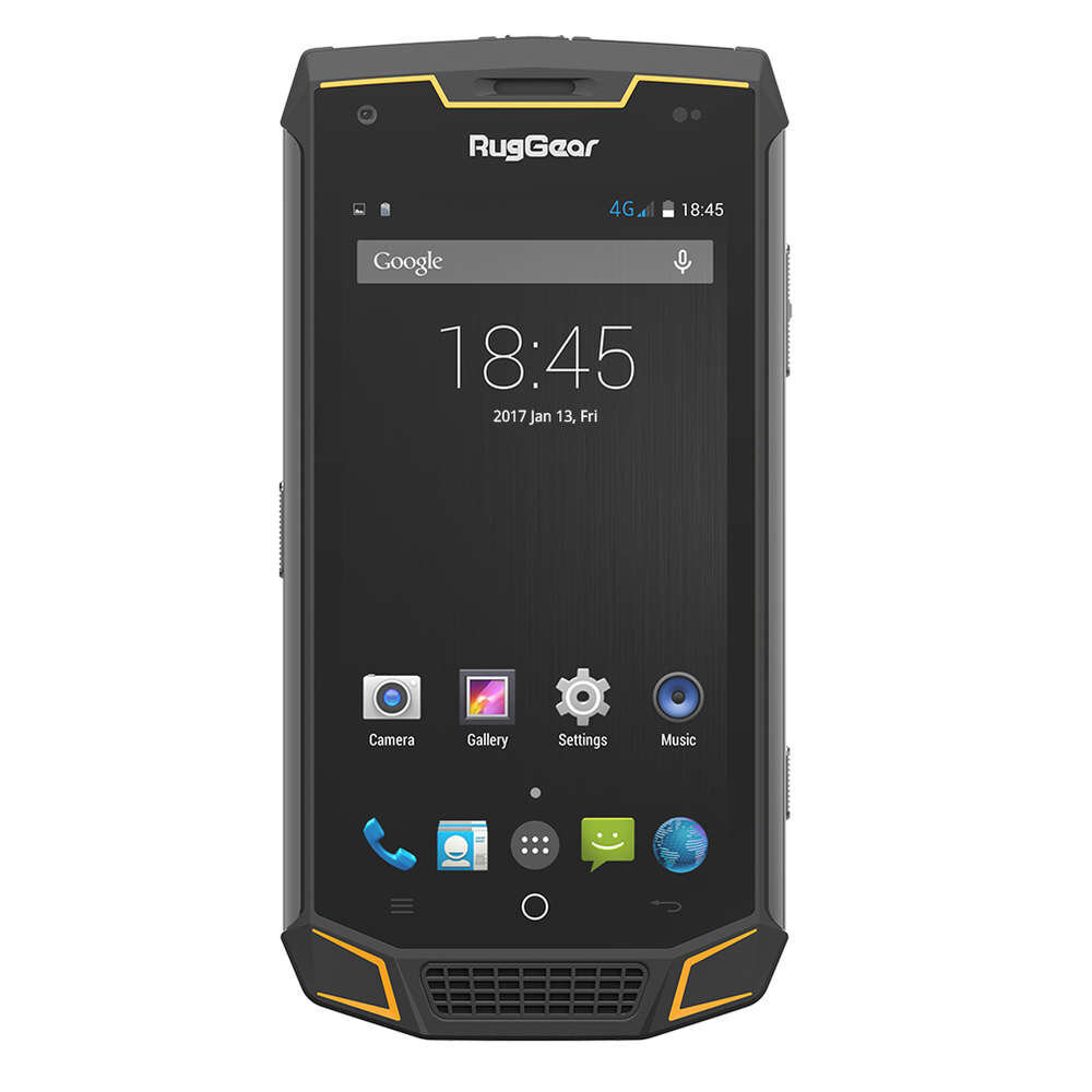 Телефон RugGear RG740, Dual SIM, Black/Yellow цена | kaup24.ee