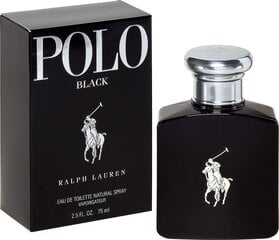 Tualettvesi Polo Ralph Lauren Black meestele EDT 75 ml hind ja info | Ralph Lauren Kosmeetika, parfüümid | kaup24.ee