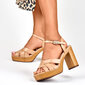 Naiste sandaalid 63819 Primohurt, beež hind ja info | Naiste sandaalid | kaup24.ee