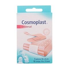 Пластыри Universal Cosmoplast (15 шт.) цена и информация | Аптечки и товары для безопасности | kaup24.ee