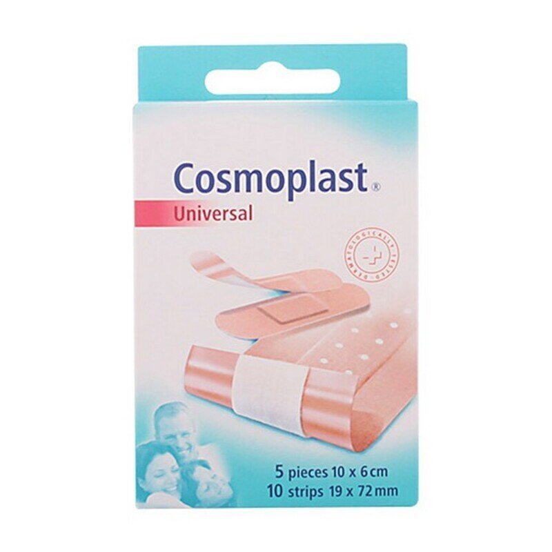 Plaastrid Universal Cosmoplast (15 tk) hind ja info | Autoapteegid, ohutusvarustus | kaup24.ee