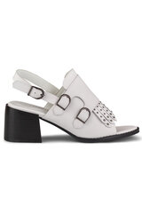 Naiste sandaalid 16201 Primohurt, valge hind ja info | Naiste sandaalid | kaup24.ee