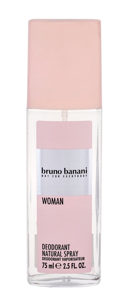 Lõhnastatud spreideodorant Bruno Banani Woman naistele 75 ml цена и информация | Lõhnastatud kosmeetika naistele | kaup24.ee