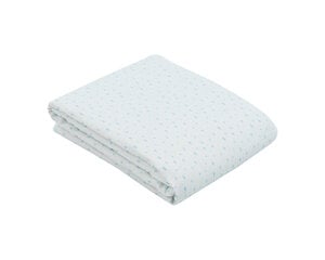 Муслиновое одеяло KikkaBoo Dots Blue, 100 x 100 см цена и информация | Пеленальные доски и пеленки | kaup24.ee