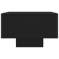 vidaXL kohvilaud, must, 100 x 49,5 x 31 cm, tehispuit hind ja info | Diivanilauad | kaup24.ee