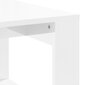 vidaXL kohvilaud, kõrgläikega valge, 102 x 50 x 35 cm, tehispuit hind ja info | Diivanilauad | kaup24.ee