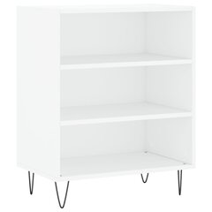 vidaXL puhvetkapp, valge, 57 x 35 x 70 cm, tehispuit hind ja info | Elutoa väikesed kapid | kaup24.ee
