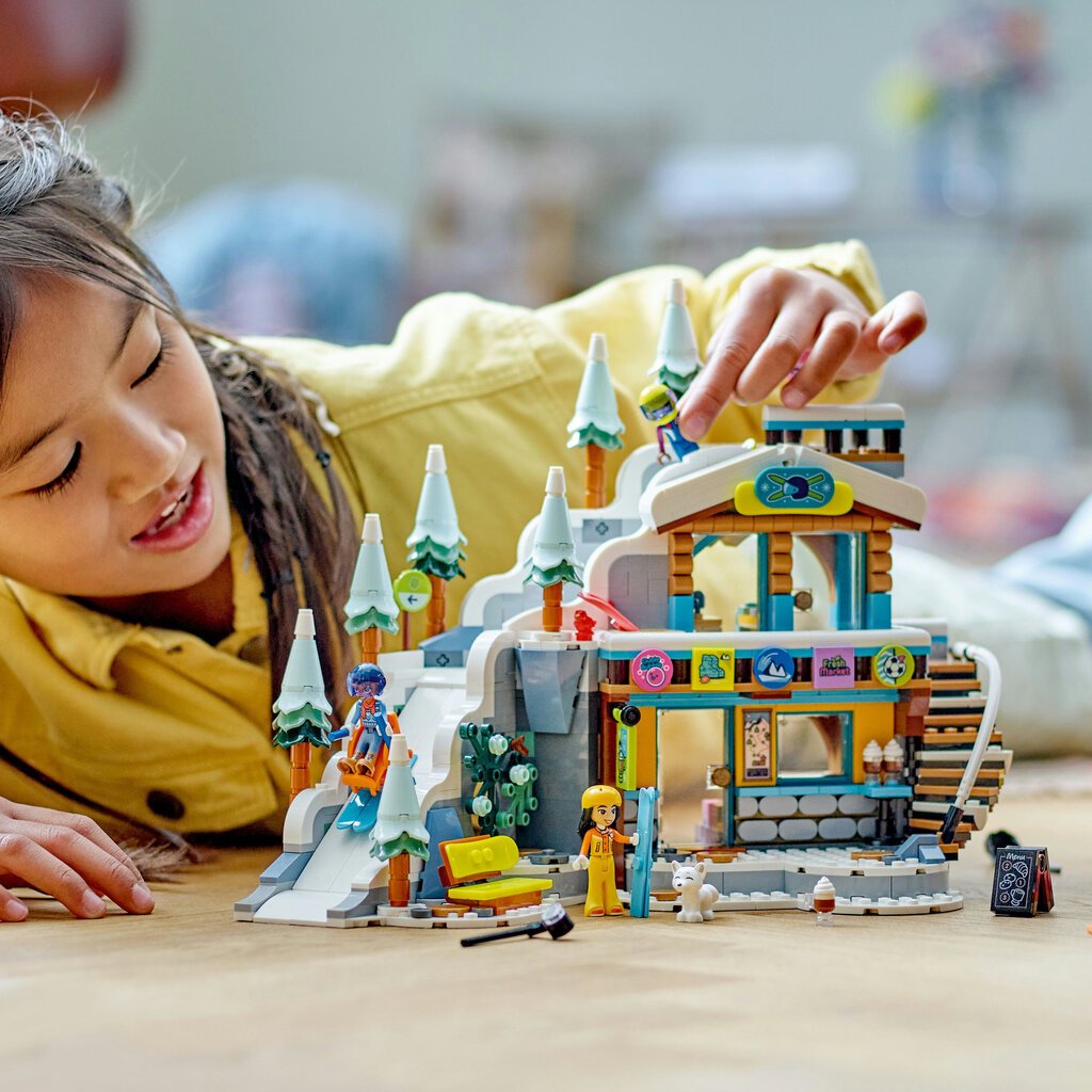 41756 LEGO® Friends Puhkuse suusamägi ja kohvik hind ja info | Klotsid ja konstruktorid | kaup24.ee