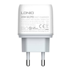 Wall charger LDNIO A2424C USB, USB-C 20W + microUSB Cable цена и информация | Зарядные устройства для телефонов | kaup24.ee