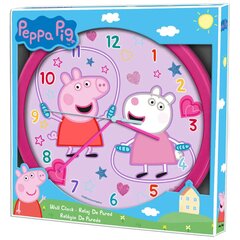 Seinakell Peppa Pig цена и информация | Часы | kaup24.ee