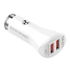 LDNIO Автомобильное зарядное устройство LDNIO C511Q 2USB + кабель MicroUSB цена и информация | Зарядные устройства для телефонов | kaup24.ee