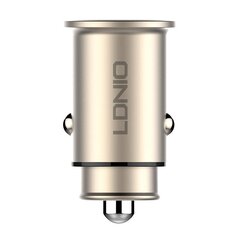 LDNIO LDNIO C506Q USB, автомобильное зарядное устройство USB-C + кабель Lightning цена и информация | Зарядные устройства для телефонов | kaup24.ee