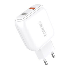 Foneng Двойное зарядное устройство USB QC3.0 Foneng EU36 для iPhone цена и информация | Зарядные устройства для телефонов | kaup24.ee