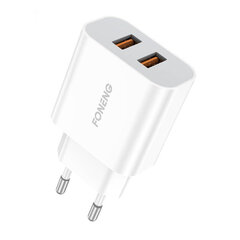 Foneng Двойное зарядное устройство USB Foneng EU45 Type-C цена и информация | Зарядные устройства для телефонов | kaup24.ee