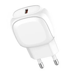 LDNIO Настенное зарядное устройство LDNIO A1206C, USB-C, 27 Вт + кабель USB-C на Lightning (белый) цена и информация | Зарядные устройства для телефонов | kaup24.ee