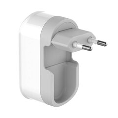 Wall charger with timer function Budi, 2x USB, 12W (white) цена и информация | Зарядные устройства для телефонов | kaup24.ee