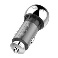 LDNIO LDNIO C1 USB, USB-C Автомобильное зарядное устройство + кабель Lightning цена и информация | Зарядные устройства для телефонов | kaup24.ee