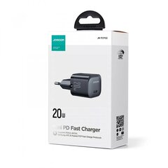 Mini charger USB C 20W PD Joyroom JR-TCF02 - White цена и информация | Зарядные устройства для телефонов | kaup24.ee