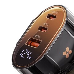 Car Charger Mcdodo CC-2310, 2xUSB-C + USB-A, with Display, 100W цена и информация | Зарядные устройства для телефонов | kaup24.ee