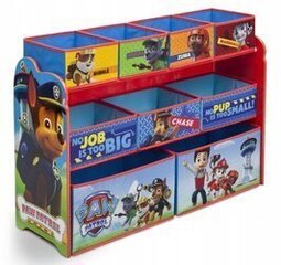 Полка для игрушек Paw Patrol, голубая цена и информация | Полки для книг и игрушек | kaup24.ee