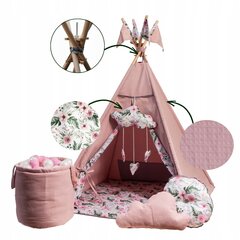 Детская вигвам-палатка  "GoldenKids", розовая цена и информация | Детские игровые домики | kaup24.ee
