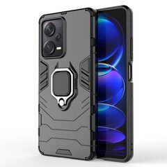 Чехол Ring Armor Case для Xiaomi Redmi Note 12 Pro+, черный цена и информация | Чехлы для телефонов | kaup24.ee