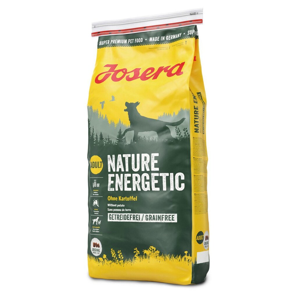 Josera Nature Energetic, 15 kg цена и информация | Kuivtoit koertele | kaup24.ee