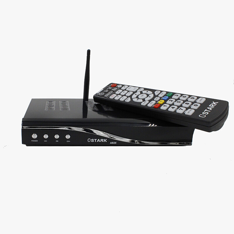 Ostark AS2X digitaalne satelliidi vastuvõtja, DVB-S/S2X, HDMI, SCART, RJ45 Ethernet, FHD 1080P, USB WiFi kaasas. hind ja info | Digiboksid | kaup24.ee