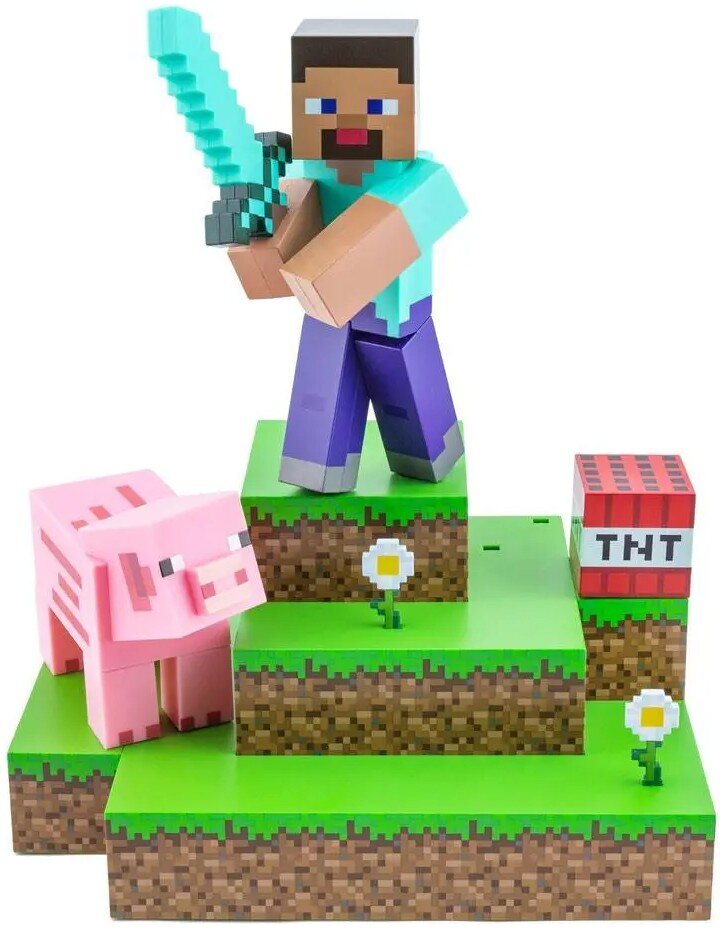 Kuju Minecraft Figural Diorama Light hind ja info | Fännitooted mänguritele | kaup24.ee