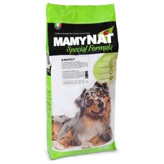 MamyNat Dog Energy kõigi tõugude täiskasvanud aktiivsetele koertele 20 kg цена и информация | Сухой корм для собак | kaup24.ee