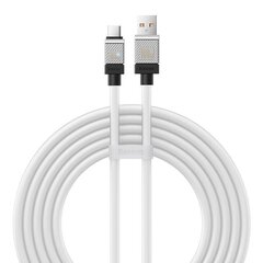 Cable USB do USB-C Baseus CoolPlay 100W 2m (white) цена и информация | Кабели для телефонов | kaup24.ee