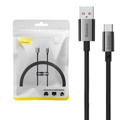 Cable USB do USB-C Baseus Superior100W 1m (black) цена и информация | Кабели для телефонов | kaup24.ee