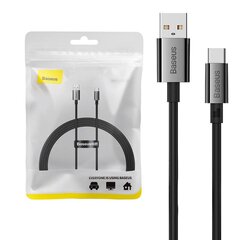 Cable USB do USB-C Baseus Superior 100W 1,5m (black) цена и информация | Кабели для телефонов | kaup24.ee