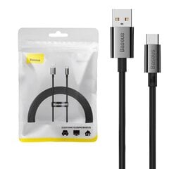 Cable USB do USB-C Baseus Superior 100W 2m (black) цена и информация | Кабели для телефонов | kaup24.ee