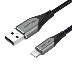 Кабель USB 2.0 к Lightning, Vention LABHF, 1 м (серый) цена и информация | Кабели для телефонов | kaup24.ee