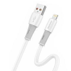 Кабель Foneng X86 3A USB-Lightning, 1.2 м (белый) цена и информация | Кабели для телефонов | kaup24.ee