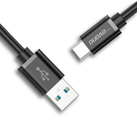 Кабель Dudao L5G Кабель USB на USB Type-C Сверхбыстрая зарядка 1 м, черный цена и информация | Кабели для телефонов | kaup24.ee