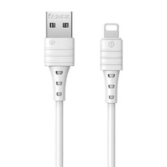 Cable USB Lightning Remax Zeron, 1m, 2.4A (white) цена и информация | Кабели для телефонов | kaup24.ee