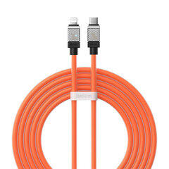 Fast Charging cable Baseus USB-C to Coolplay Series 2m, 20W (orange) цена и информация | Кабели для телефонов | kaup24.ee