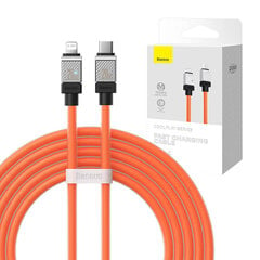 Fast Charging cable Baseus USB-C to Coolplay Series 2m, 20W (orange) цена и информация | Кабели для телефонов | kaup24.ee