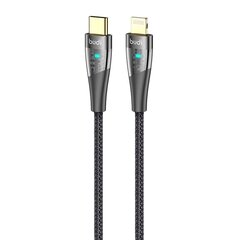 Кабель Budi 20 Вт USB-C — Lightning, 1.5 м (черный) цена и информация | Кабели для телефонов | kaup24.ee