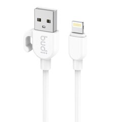 USB-кабель Lightning Budi 2.4А, 1 м цена и информация | Кабели для телефонов | kaup24.ee