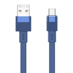 Cable USB-C Remax Flushing, 2.4A, 1m (blue) цена и информация | Remax Товары для детей и младенцев | kaup24.ee