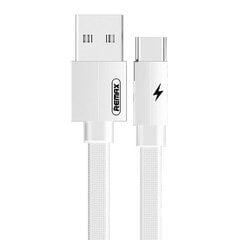 Cable USB Micro Remax Kerolla, 2m (white) цена и информация | Кабели для телефонов | kaup24.ee