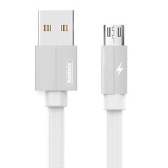 Cable USB Micro Remax Kerolla, 2m (white) цена и информация | Borofone 43757-uniw | kaup24.ee