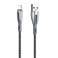 Cable USB Lightning Remax Armor, 1m, 3.0A (black) цена и информация | Кабели для телефонов | kaup24.ee