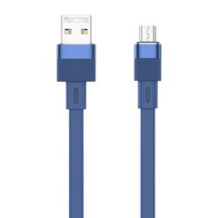 Cable USB-micro USB Remax Flushing, RC-C001, 1m, (blue) цена и информация | Borofone 43757-uniw | kaup24.ee