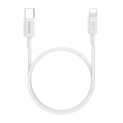 Cable USB-C-lightning Remax, RC-C026, 1m, 20W (white) цена и информация | Кабели для телефонов | kaup24.ee