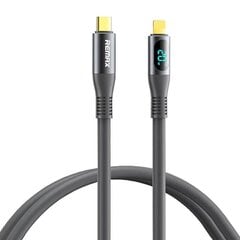 Cable USB-C-lightning Remax Zisee, RC-C031, 20W (grey) цена и информация | Кабели для телефонов | kaup24.ee