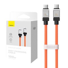 Baseus cable CoolPlay USB - Lightning 2m 2,4A orange цена и информация | Кабели для телефонов | kaup24.ee